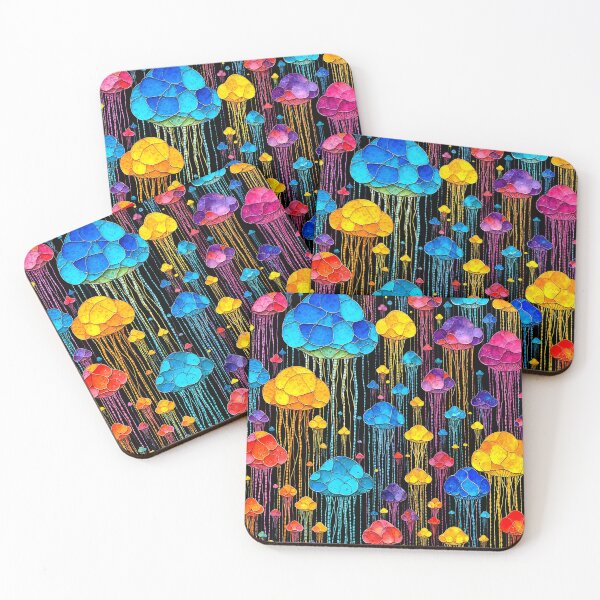 Item preview, Rainbow Jellyfish designed and sold by LyndiiLoubie.