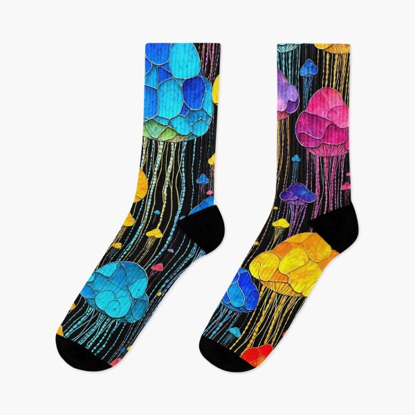 Item preview, Rainbow Jellyfish designed and sold by LyndiiLoubie.