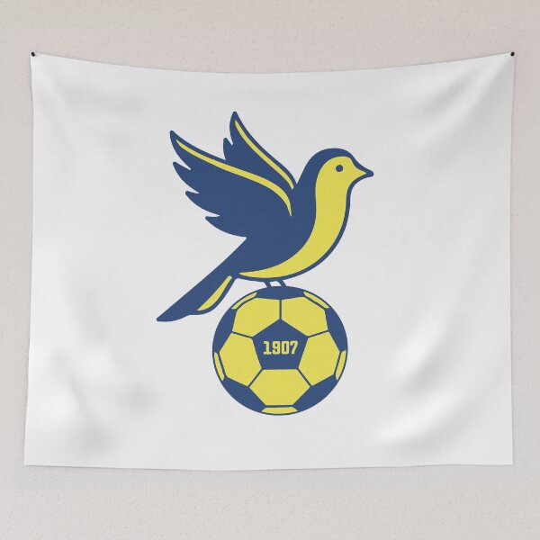 Item preview, Fenerbahçe SK – Retro 1907 Yellow Canary Design designed and sold by Wolagno.