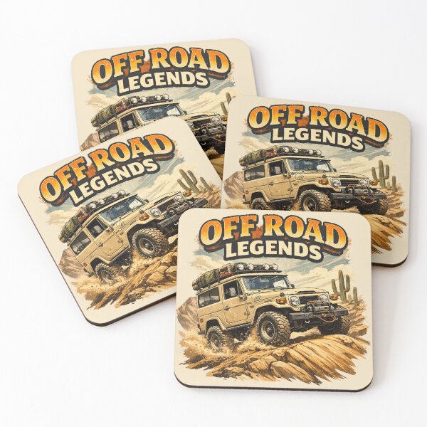 Item preview, Off Road Legends 4x4 Desert Adventure designed and sold by Retro Arabica.