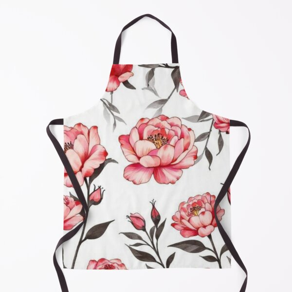 Item preview, Floral art design rose ink print style designed and sold by Heaven1111.