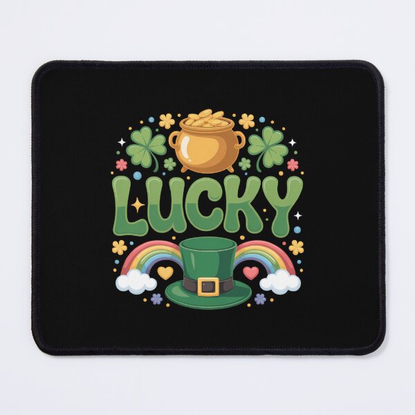 Item preview, Lucky Charm Patricks Day Pot of Gold Irish Shamrock Rainbow designed and sold by VENOM0RIOT.