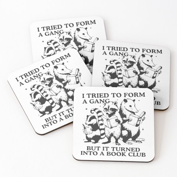 Item preview, I Tried To Form A Gang But It Turned Into A Book Club designed and sold by BrownHorse90s.