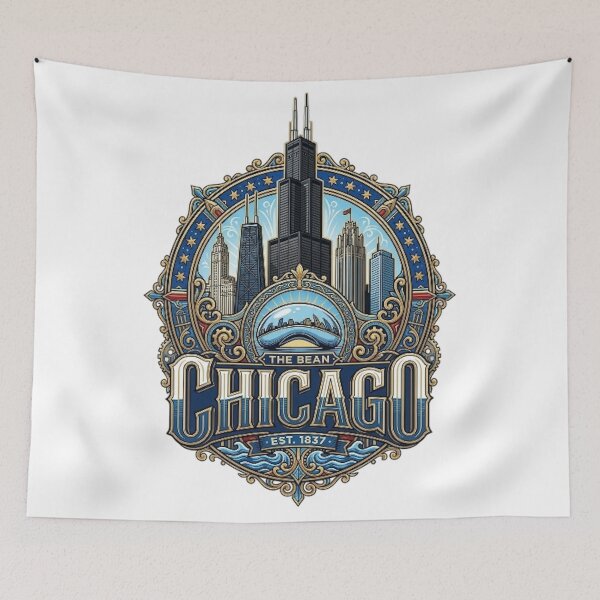 Item preview, CHICAGO, ILLINOIS designed and sold by likbatonboot.