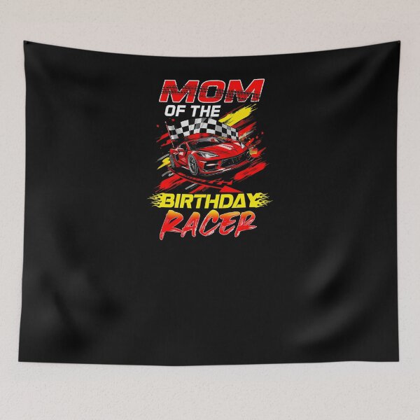 Item preview, Mom of The Birthday Racer Race Car Party Family Matching Mom designed and sold by alber-garnell.