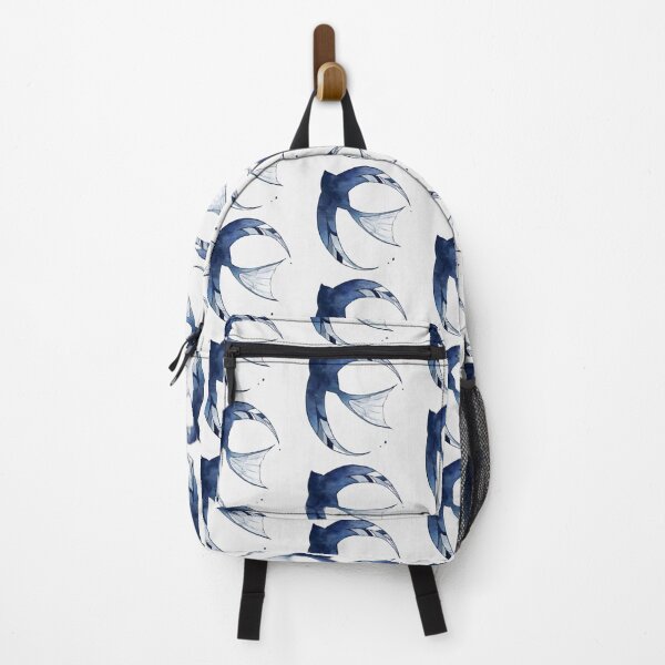 Item preview, Celestial Swallow in Watercolor Blue Artwork  designed and sold by NivyasArtistry.