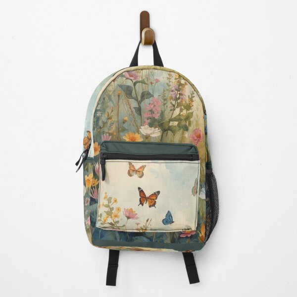 Item preview, Beautiful meadow with butterflies, idyllic picture. designed and sold by Knock on my door.