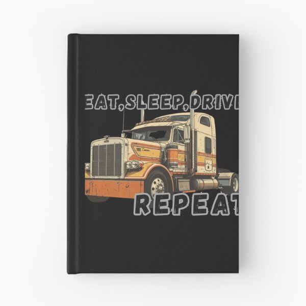 Item preview, Eat Sleep Drive Repeat funny gift designed and sold by TheSewRyn.