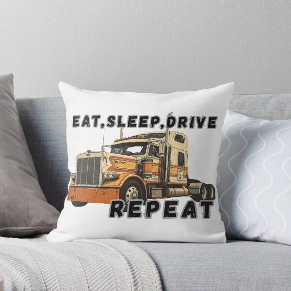 Item preview, Eat Sleep Drive Repeat funny gift designed and sold by TheSewRyn.