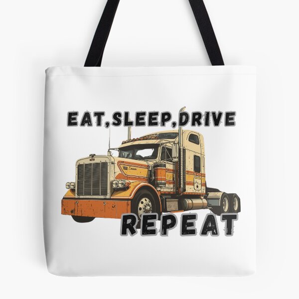 Item preview, Eat Sleep Drive Repeat funny gift designed and sold by TheSewRyn.