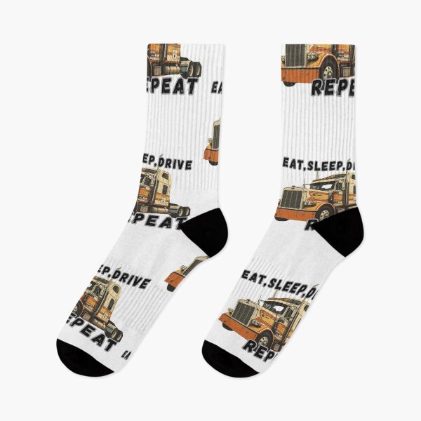 Item preview, Eat Sleep Drive Repeat funny gift designed and sold by TheSewRyn.