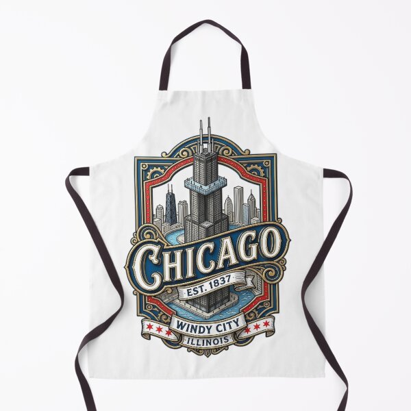 Item preview, CHICAGO, ILLINOIS designed and sold by likbatonboot.