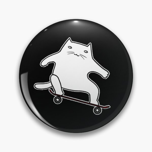 Item preview, Skateboarding cat designed and sold by eri-morie.