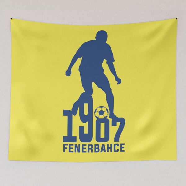 Item preview, Fenerbahçe SK – Retro 1907 Yellow Canary Design designed and sold by Wolagno.