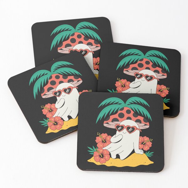 Item preview, Sunshine Coast Waves Ghost Tropical Beach  designed and sold by TeezTales.