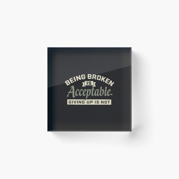 Item preview, Refuse To Give In Mental Health Motivation Strong Mindset Inspirational Quote designed and sold by kiralynstration.