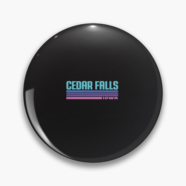 Item preview, Cedar Falls Iowa Retro City Pride Vintage Travel Local Hometown Design designed and sold by kiralynstration.