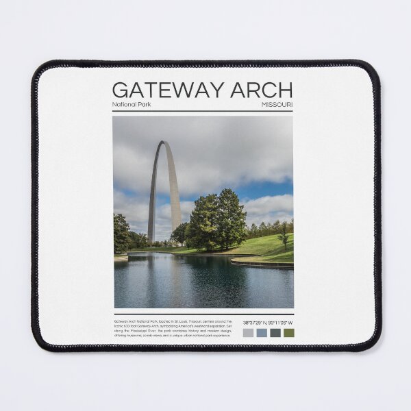 Item preview, Gateway Arch National Park - Missouri designed and sold by StudioRedKoala.
