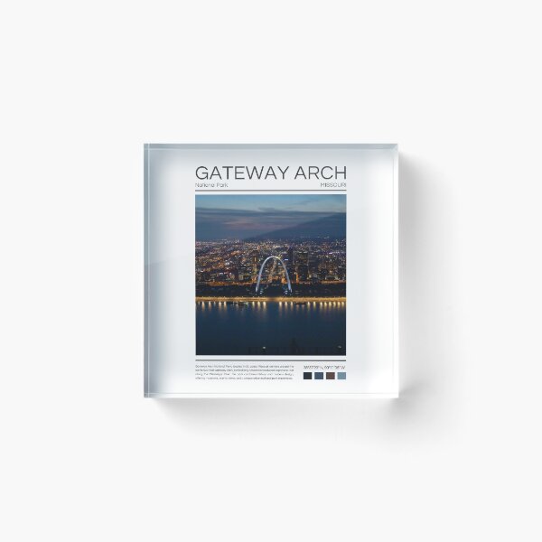Item preview, Gateway Arch National Park - Missouri designed and sold by StudioRedKoala.
