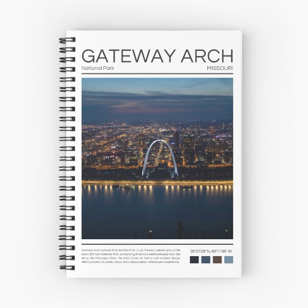 Item preview, Gateway Arch National Park - Missouri designed and sold by StudioRedKoala.