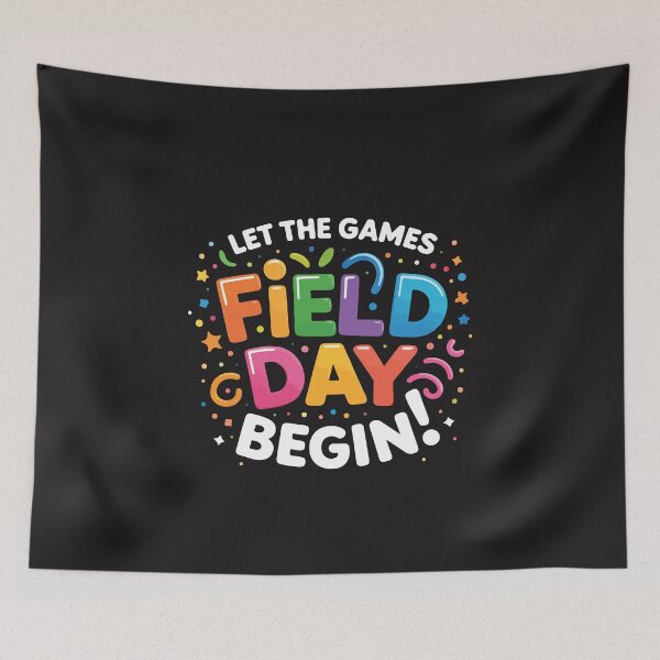 Item preview, Let The Games Begin Field Day Funny Teacher Student School Sports Day designed and sold by kiralynstration.