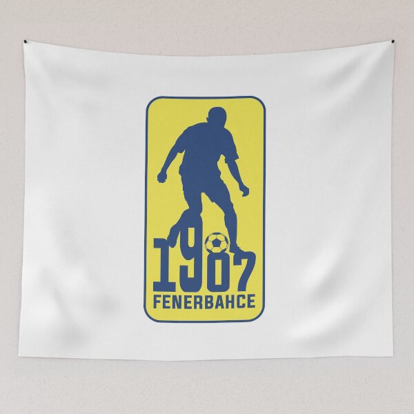 Item preview, Fenerbahçe SK – Retro 1907 Yellow Canary Design designed and sold by Wolagno.
