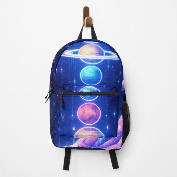 Item preview, Cosmic Alignment – Neon Cyber Poster designed and sold by MrsMirabilis.