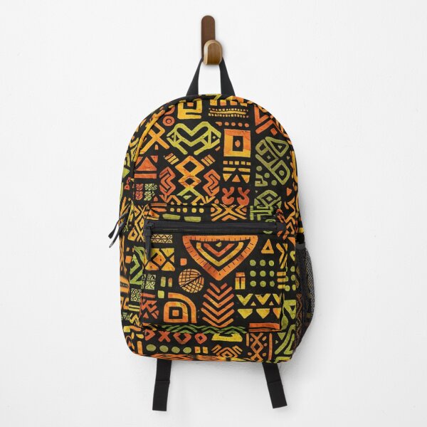 Item preview, African Tribal Symbols - Ethnic Geometric Seamless Pattern designed and sold by myforestfog.