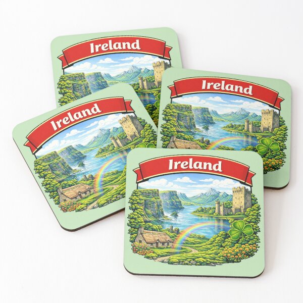 Item preview, Ireland - Cliffs, Castle & Countryside designed and sold by Myra365Art.