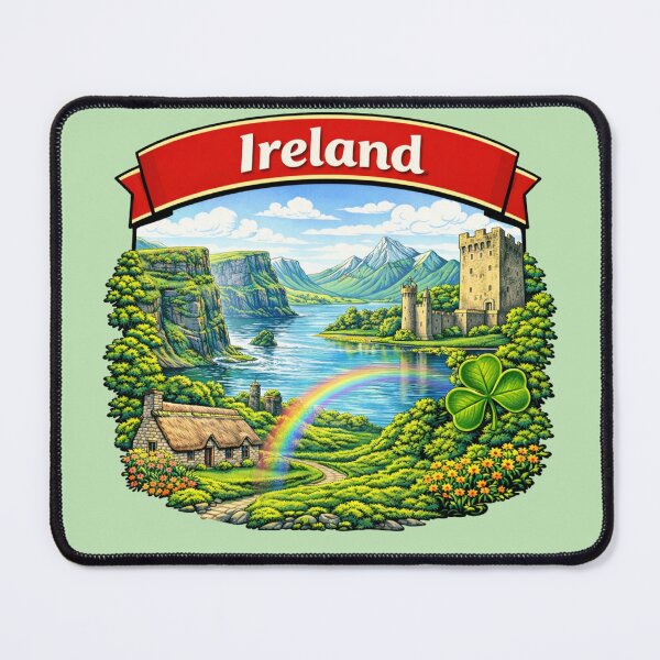 Item preview, Ireland - Cliffs, Castle & Countryside designed and sold by Myra365Art.