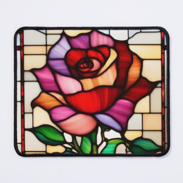 Item preview, Glass stained style roses designed and sold by Heaven1111.