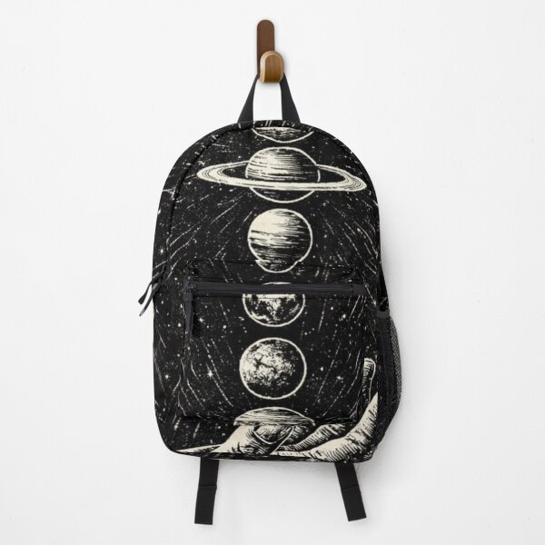 Item preview, Cosmic Alignment – Vintage Linocut Poster designed and sold by MrsMirabilis.