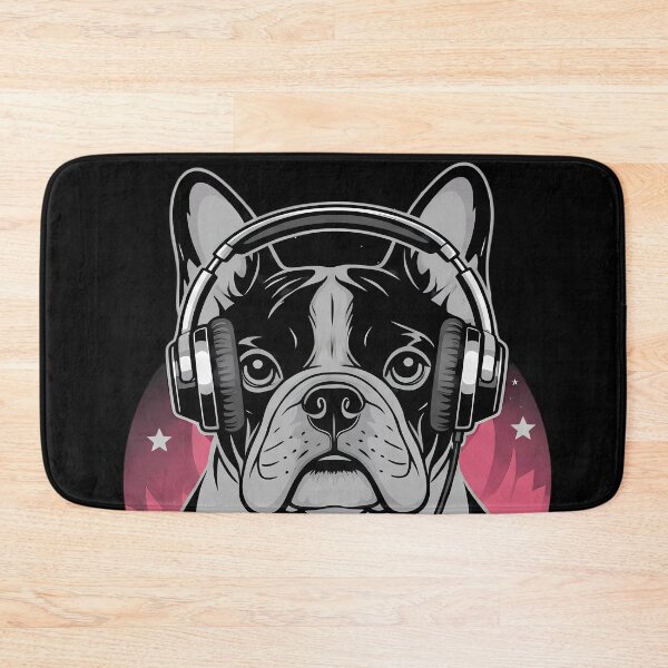 Item preview, My Man Has No Voice, I Have – French Bulldog Music Design designed and sold by Art-Arcade6.