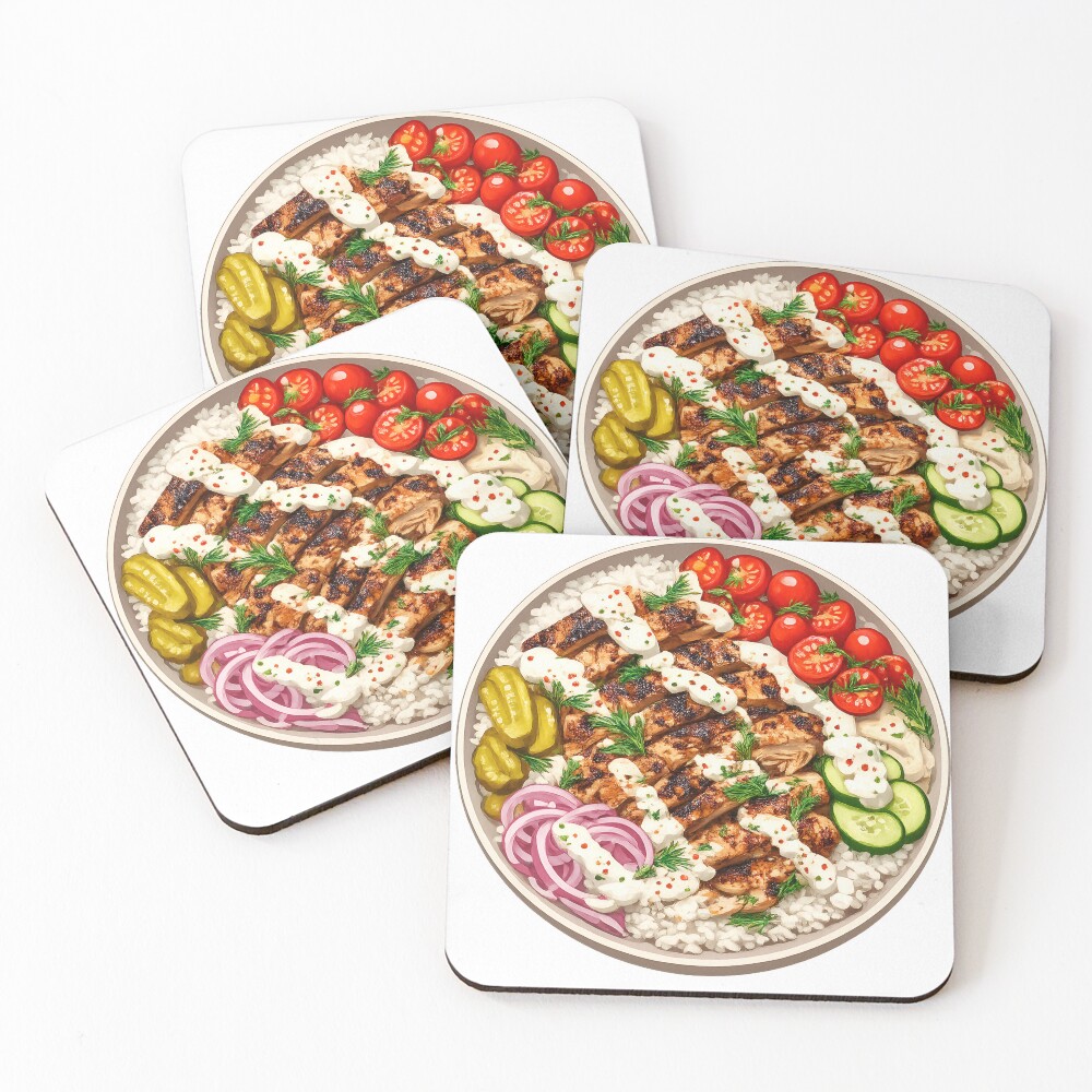 Item preview, Coasters (Set of 4) designed and sold by Rangmanch.