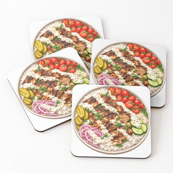 Item preview, Grilled Chicken Rice Bowl designed and sold by Rangmanch.