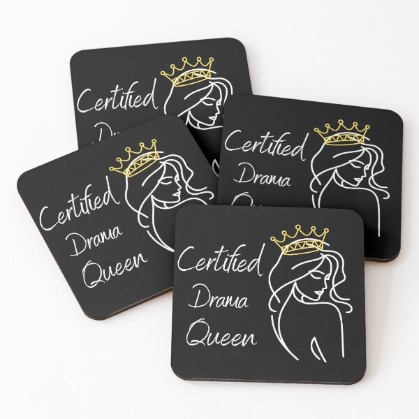 Item preview, Gifts For Real Certified Drama Queen designed and sold by ZubekStudio.