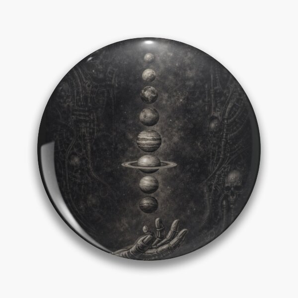 Artikelvorschau, Cosmic Alignment – Dark Biomechanical Poster | Sci-Fi Wall Art entworfen und verkauft von MrsMirabilis.