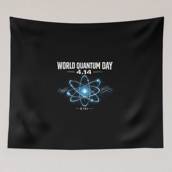 Item preview, World Quantum Day  Atomic Structure, Energy Equation Science Celebration designed and sold by AtanacioBridget.