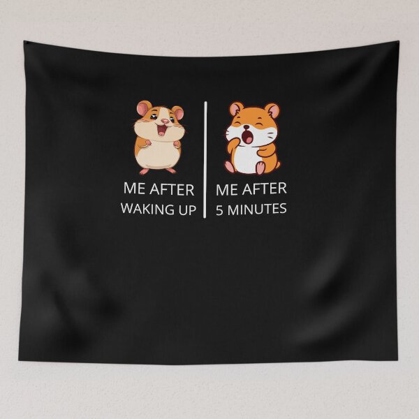 Item preview, Funny Sleepy Hamster Gifts For Everyone designed and sold by ZubekStudio.