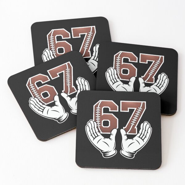 Aperçu de l'œuvre Football 67 Six Seven Gen Alpha créée et vendue par papertaless.