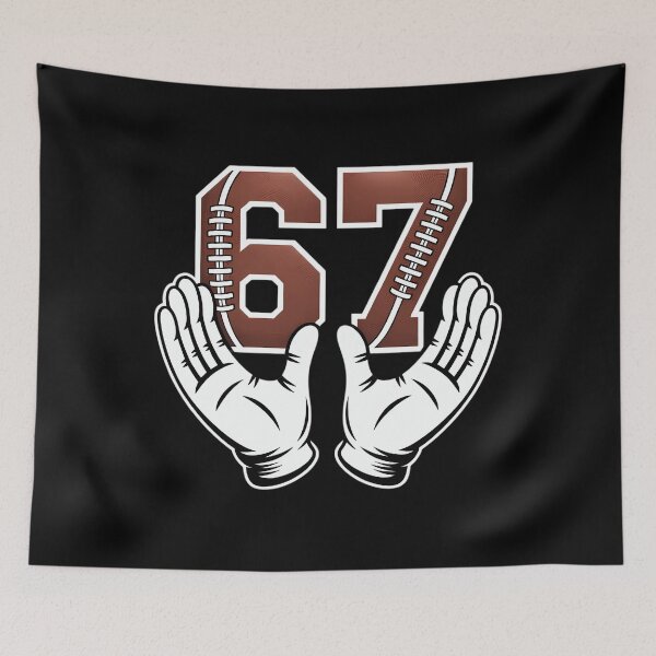 Artikelvorschau, Football 67 Six Seven Gen Alpha entworfen und verkauft von papertaless.