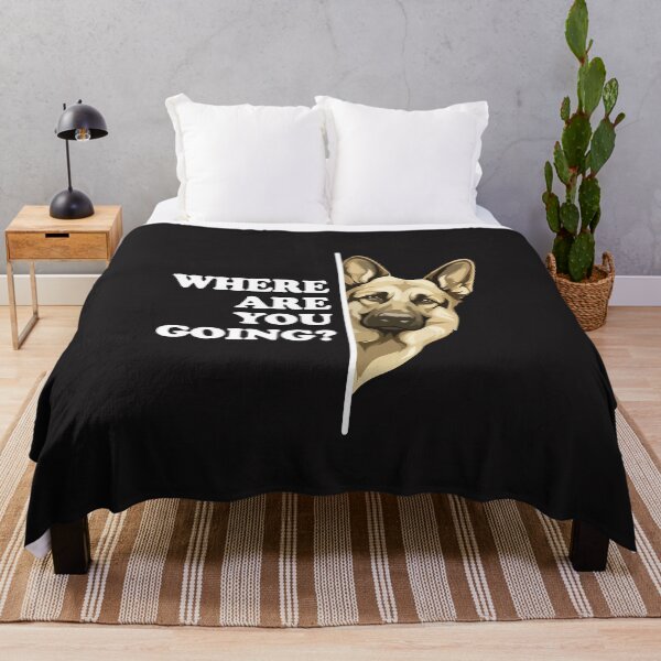 Item preview, Where Are You Going Funny German Shepherd Dog Lover Cute Pet Humor designed and sold by kiralynstration.