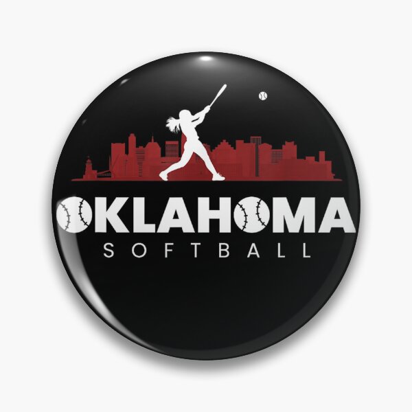 Artikelvorschau, Oklahoma Softball Vintage Minimalist Retro Softball Liebhaber entworfen und verkauft von alber-garnell.