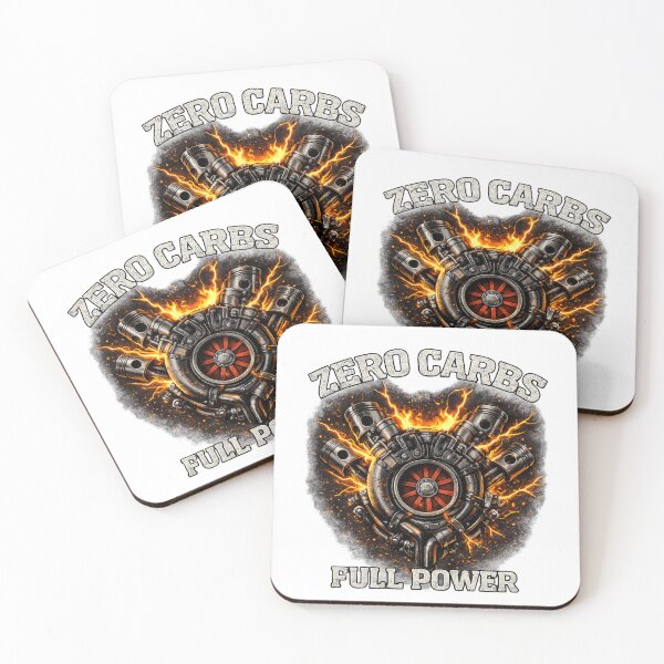 Item preview, Zero Carbs Full Power Fitness Keto Design High Energy Graphic designed and sold by MyOwnLab.