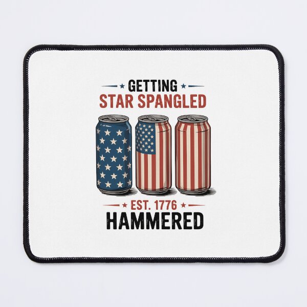 Item preview, Getting Star Spangled Hammered 4th Of July designed and sold by papertaless.