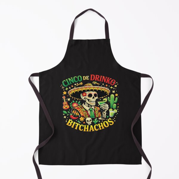 Item preview, Cinco De Drinko Funny Fiesta Skull Margarita Party Humor Cinco De Mayo designed and sold by kiralynstration.