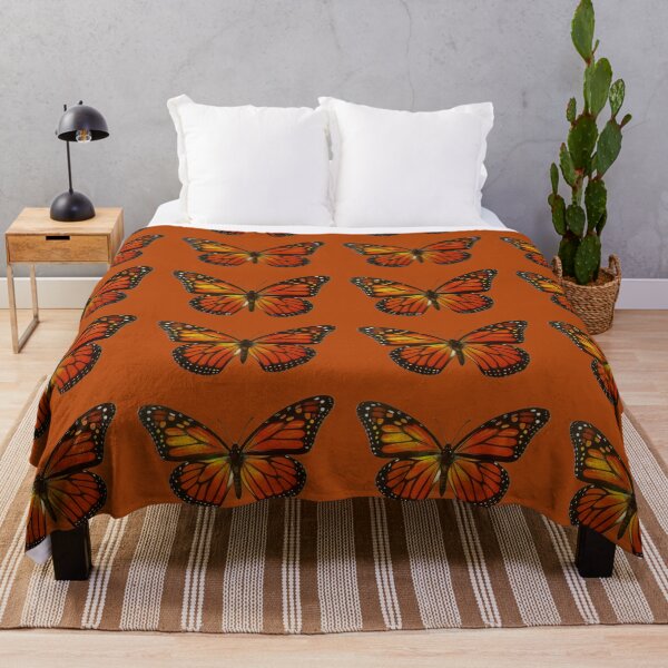 Aperçu de l'œuvre Motif papillon rayé marron créée et vendue par happytraveller1.