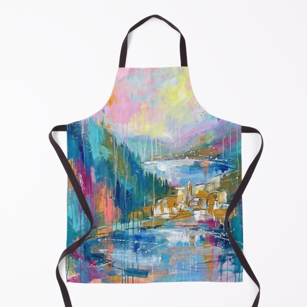 Item preview, Glendalough Abstract Landscape Painting designed and sold by Printpix.