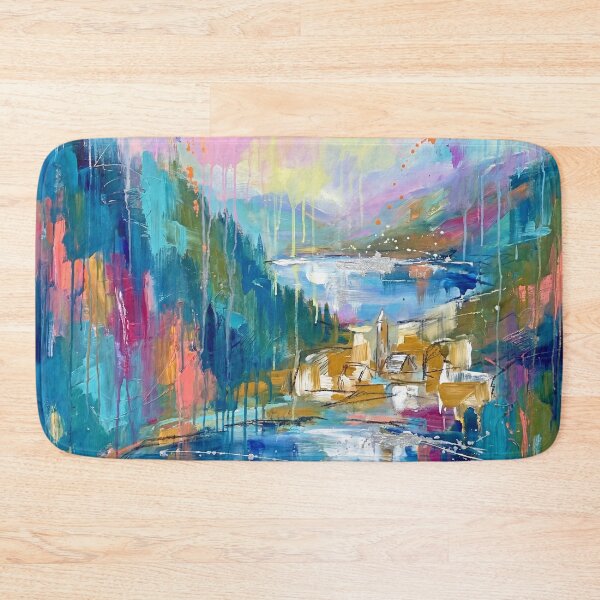 Item preview, Glendalough Abstract Landscape Painting designed and sold by Printpix.