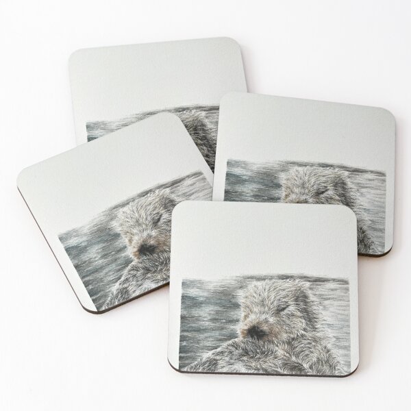Item preview, Sleepy Otter  designed and sold by KyteFineart.